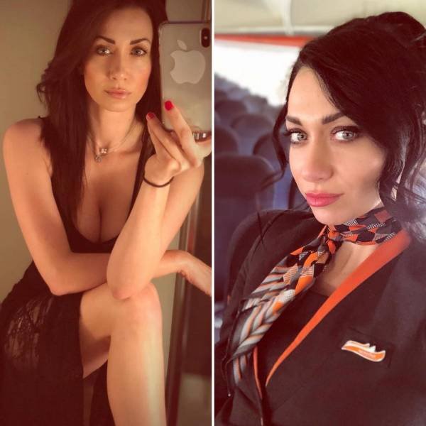 33 Sexy Flight Attendants 11