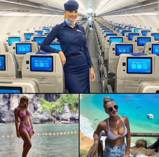 33 Sexy Flight Attendants 4