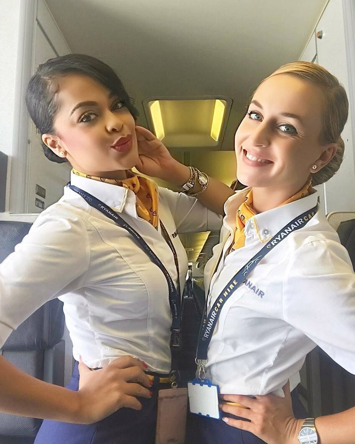 Ryanair For A Budget Airline They Still Have Some Of The Fittest Stewardesses In The World 11