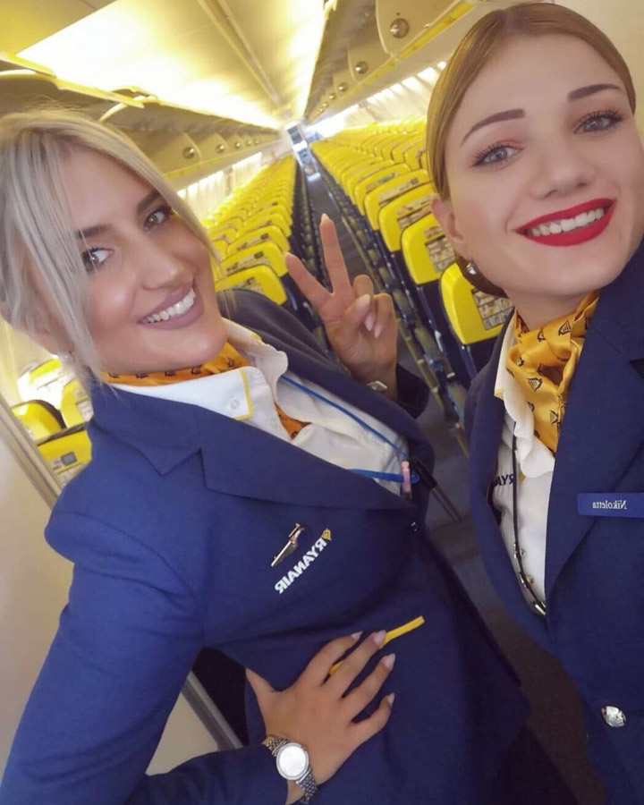 Ryanair For A Budget Airline They Still Have Some Of The Fittest Stewardesses In The World 43