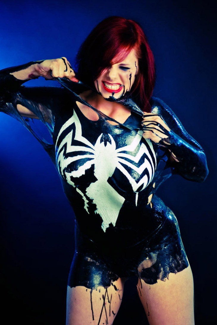 22 Of The Hottest She-Venom And Gender Swap Venoms You Will Ever See 38