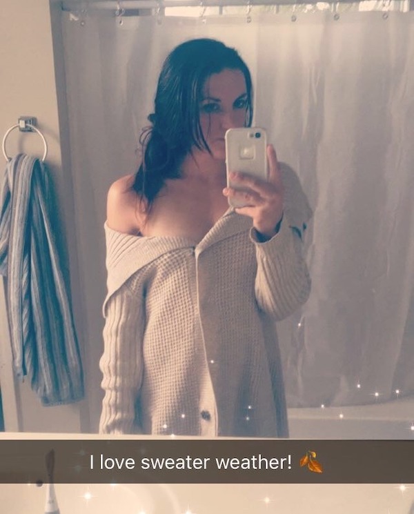 Hot Girls and sweater weather go together like whiskey and fire (100 Photos) 244