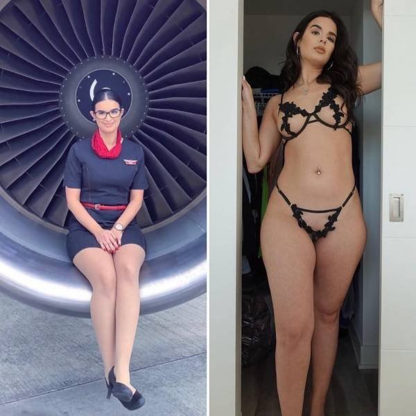 The Hottest Flight Attendants 16