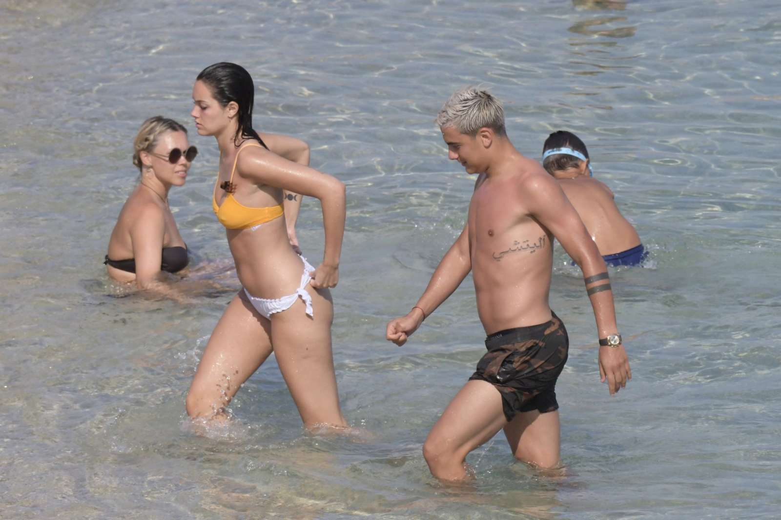 Oriana Sabatini in Bikini at the beach in Mykonos July 28, 2018 3