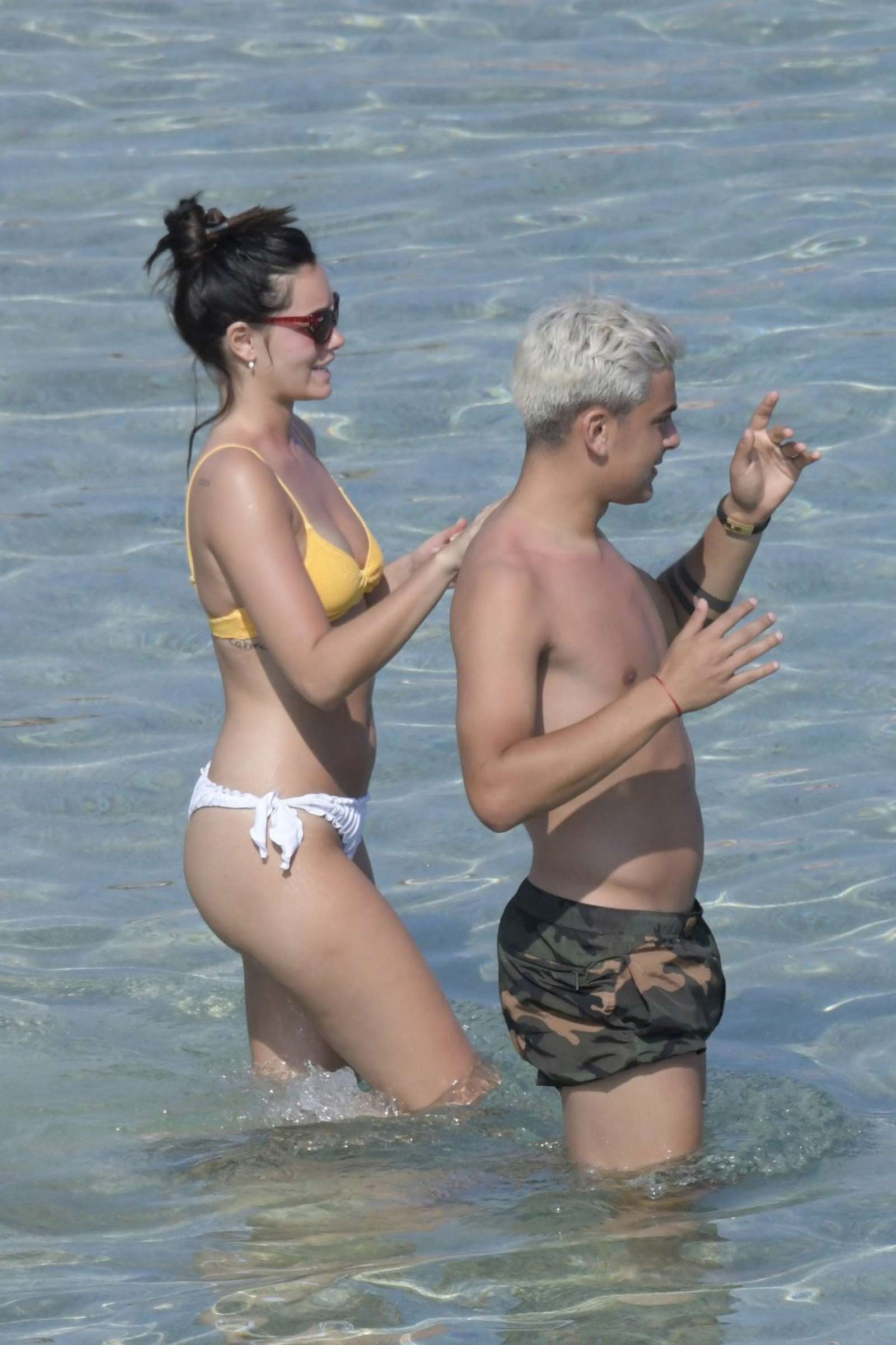 Oriana Sabatini in Bikini at the beach in Mykonos July 28, 2018 18