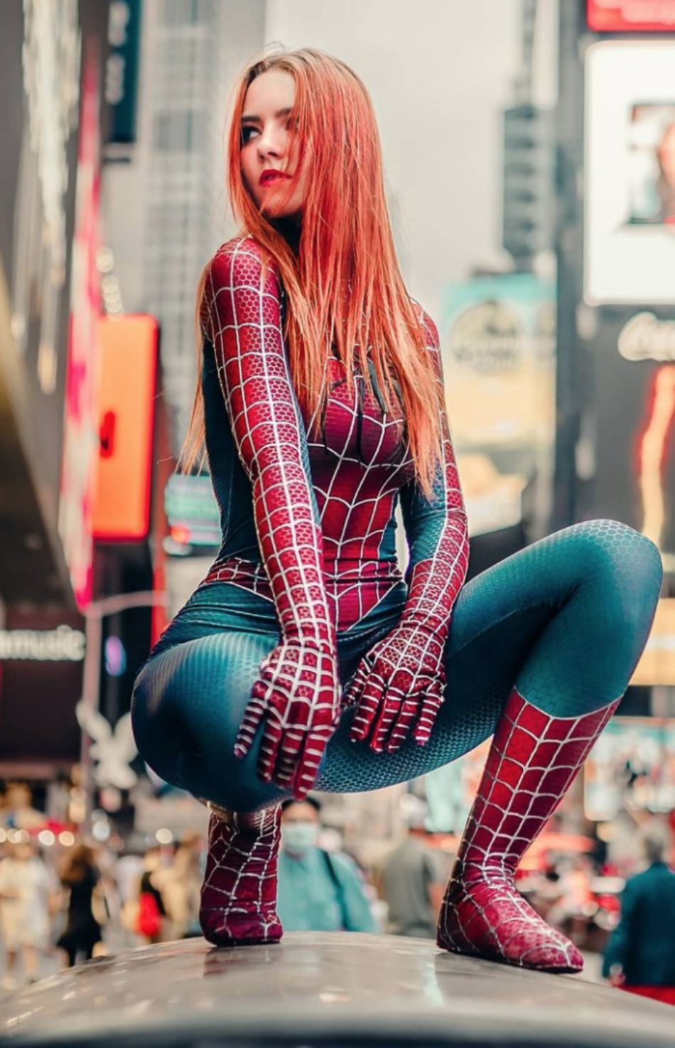 Sexy Red Hot Cosplay Girls Spiderman Women Best Photo Compilation 2021 (89 HQ Photos) 185