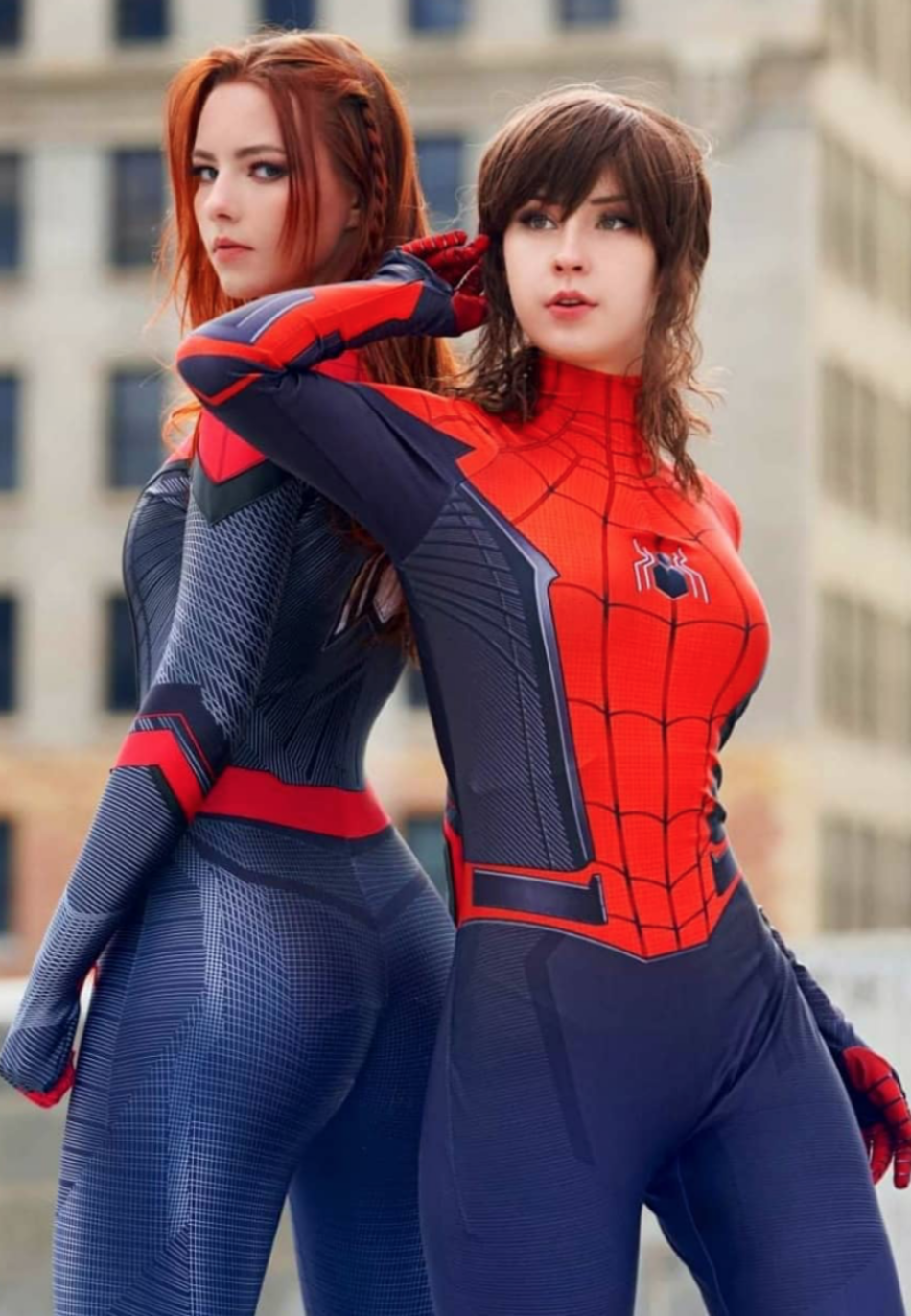 Sexy Red Hot Cosplay Girls Spiderman Women Best Photo Compilation 2021 (89 HQ Photos) 201