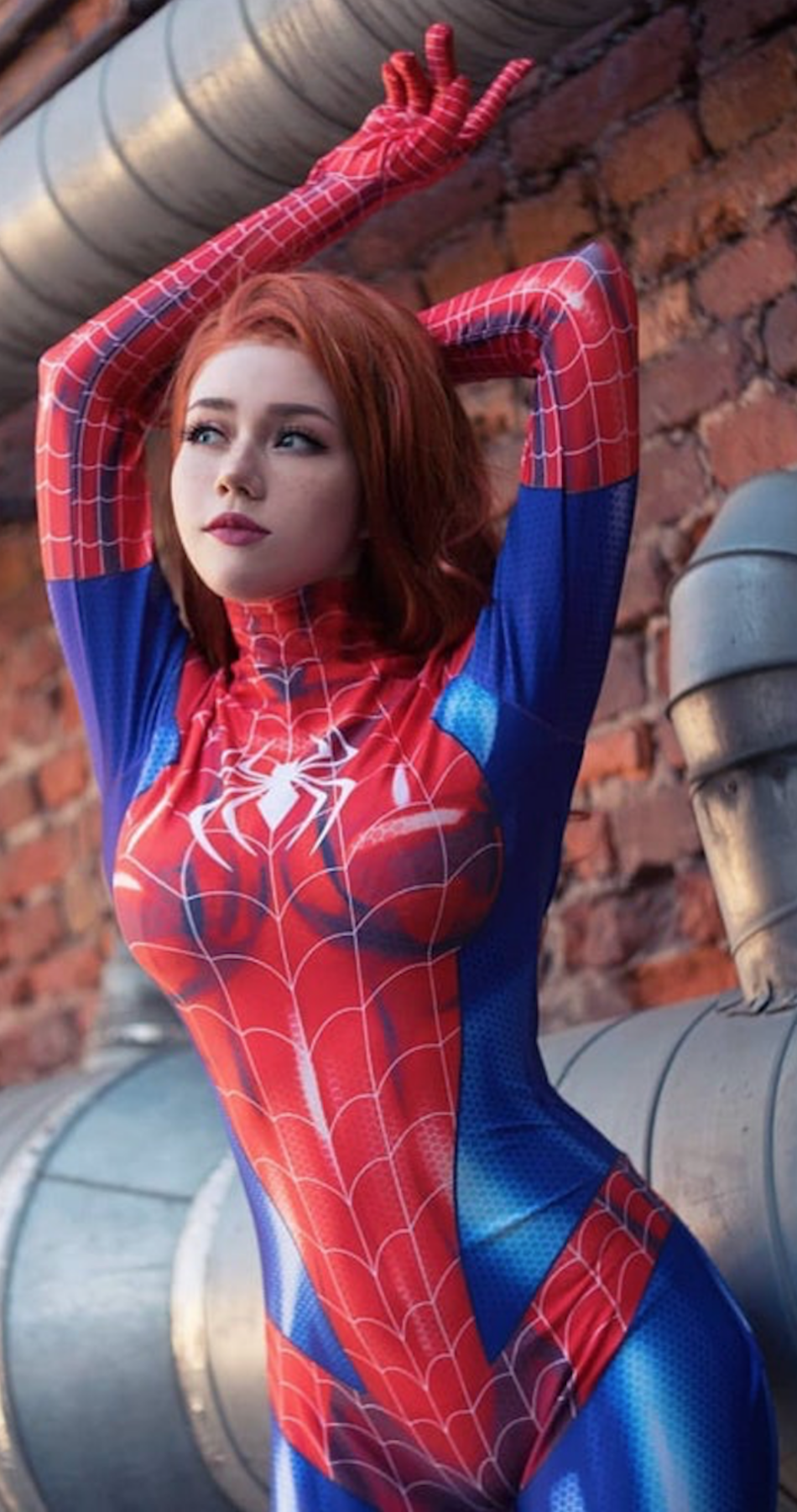 Sexy Red Hot Cosplay Girls Spiderman Women Best Photo Compilation 2021 (89 HQ Photos) 490