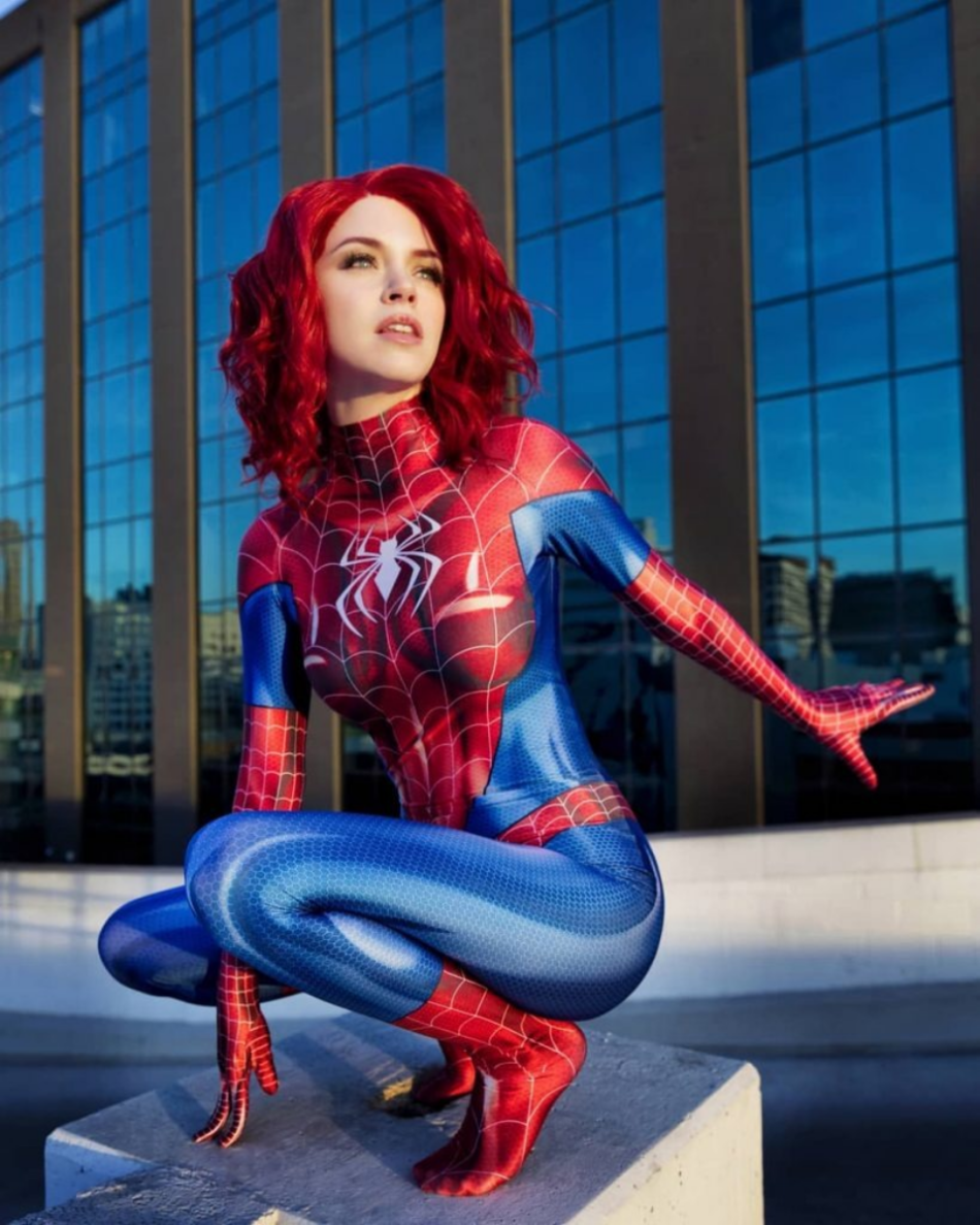 Sexy Red Hot Cosplay Girls Spiderman Women Best Photo Compilation 2021 (89 HQ Photos) 170