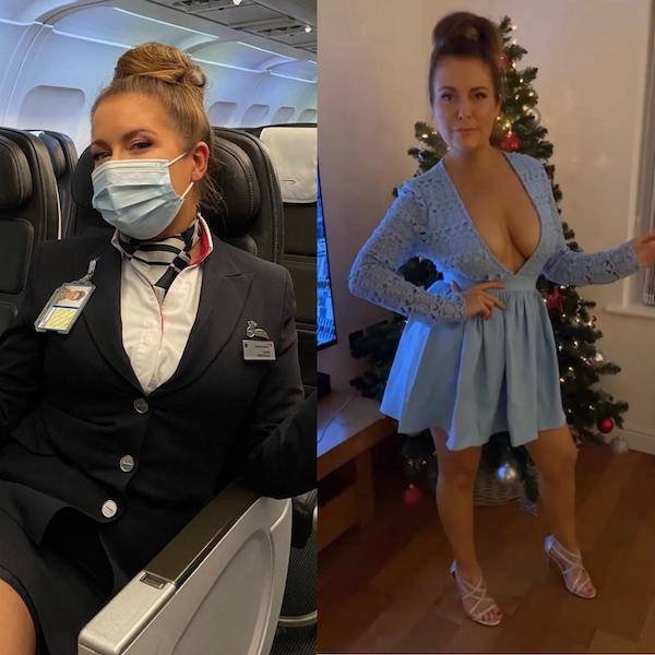 30 Hot And Sexy Flight Attendants 55