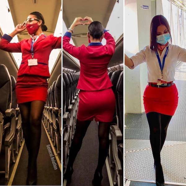 30 Hot And Sexy Flight Attendants 59