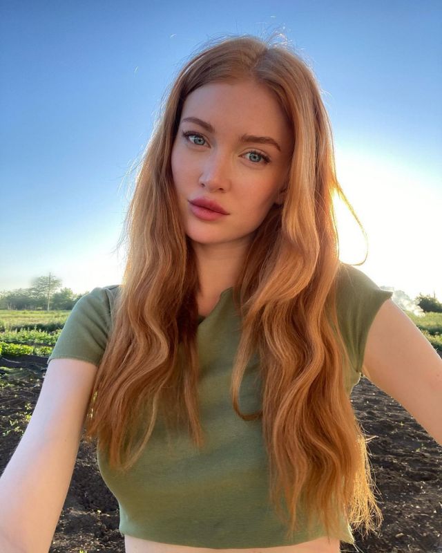 Angelina Michelle, beautiful redhead girl from Russia