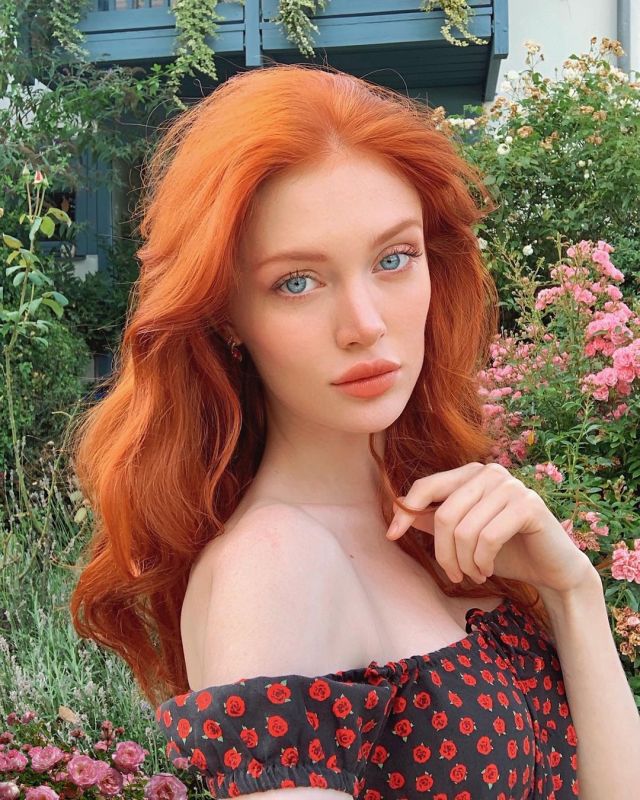 Angelina Michelle, beautiful redhead girl from Russia