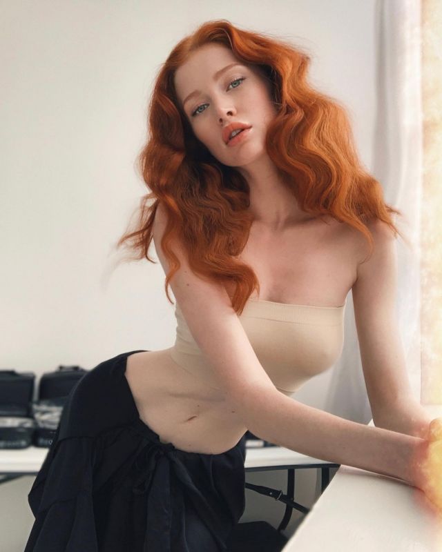 Angelina Michelle, beautiful redhead girl from Russia