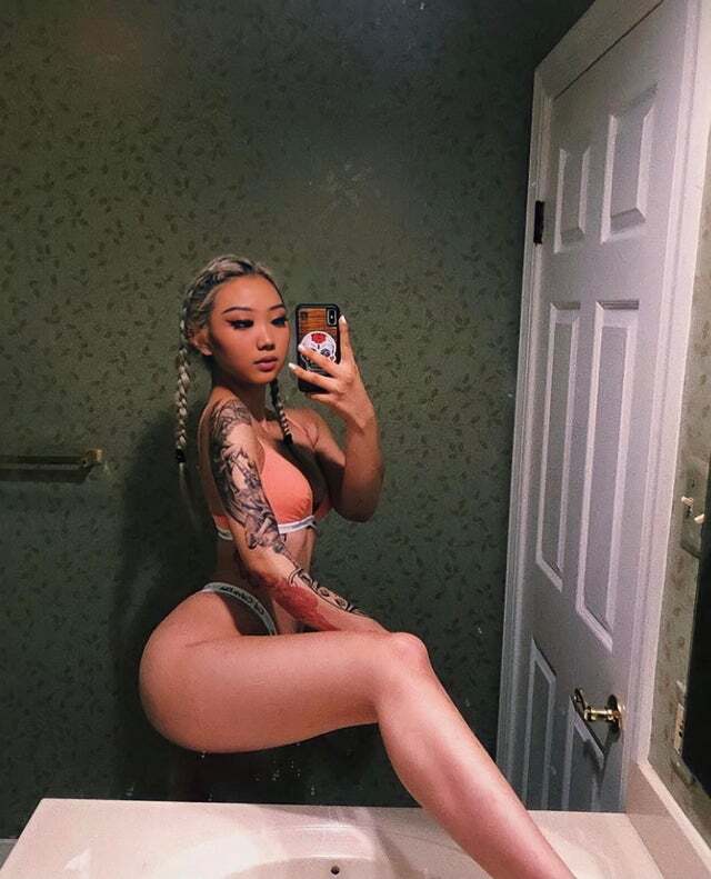 Saucekaybaby, Asian Petite With Big Bubble Ass