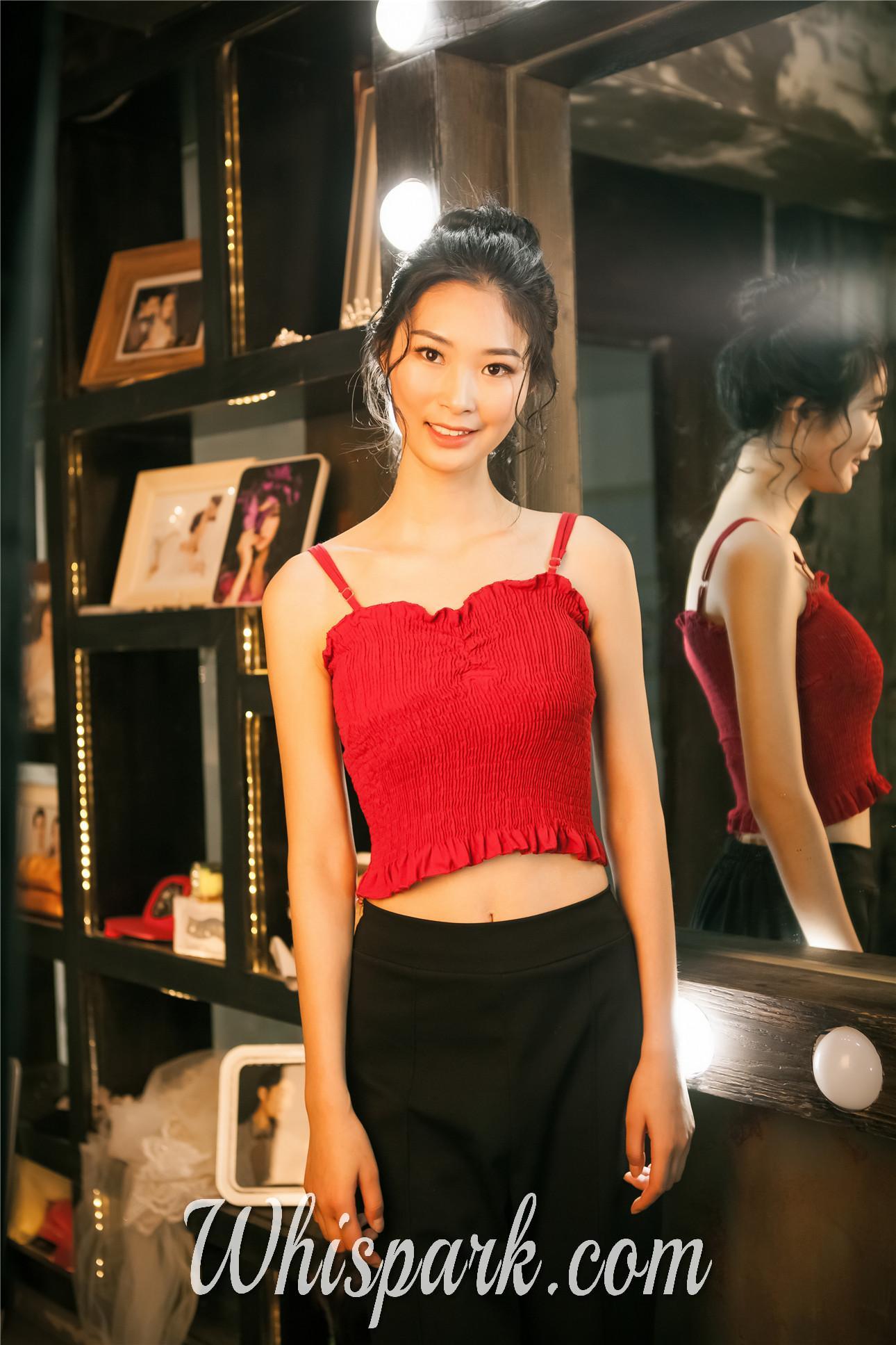 Your New Years Gift-Asian Girl In Charming Red, Has Arrived! Please Check!