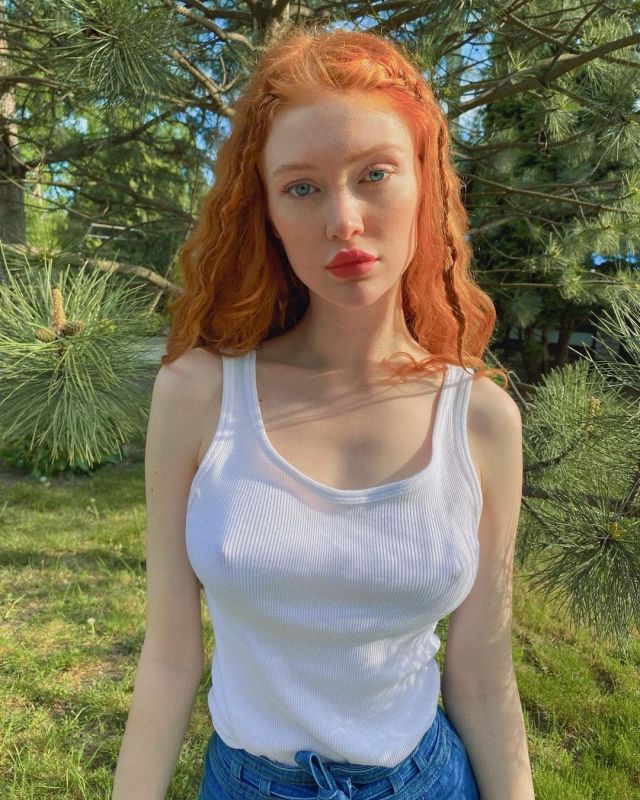 Angelina Michelle, beautiful redhead girl from Russia