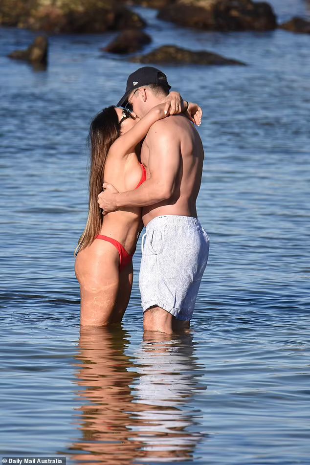 From Co-Stars To Couple- Carolina Sandoz And Daniel Holmes Affair Gathers Attention-Cum-Criticism Everywhere, As The Couple Was Spotted Kissing At A Beach! 3